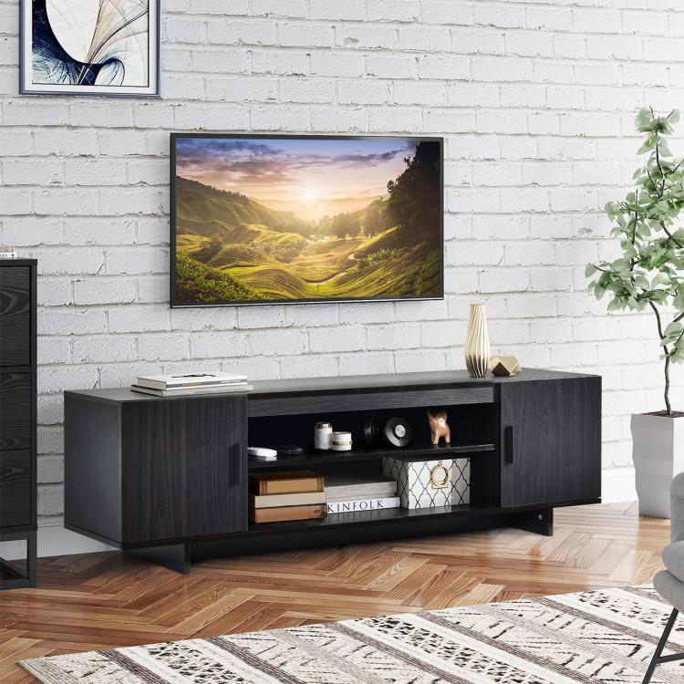 Entertainment Centers & TV Stands |  Modern Wood Universal TV Stand for TV up to 65 Inch with 2 Storage Cabinets Entertainment Centers & TV Stands Entertainment Centers & TV Stands