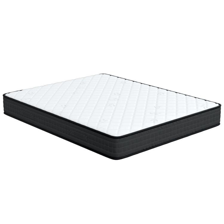 Mattresses |  8 Inch Breathable Memory Foam Bed Mattress Medium Firm for Pressure Relieve Black And White Bedroom Black And White