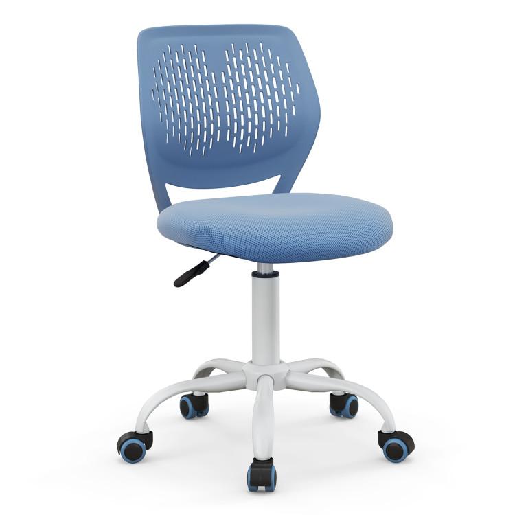 Office Chairs |  Ergonomic Children Study Chair with Adjustable Height Blue Home Office Blue