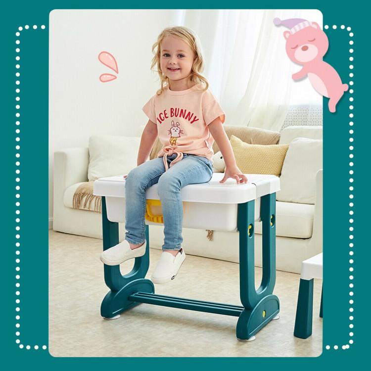 Toddler & Kids Room |  5-in-1 Kids Activity Table Set Furniture Toddler & Kids Room