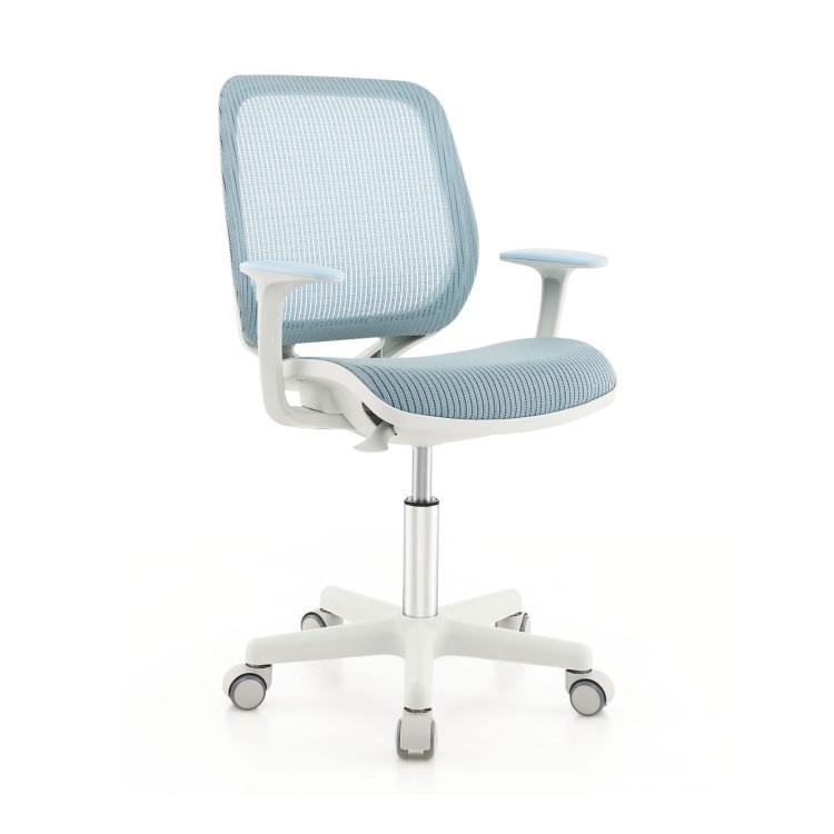 Toddler & Kids Room |  Swivel Mesh Children Computer Chair with Adjustable Height Blue Furniture Blue