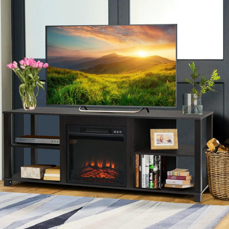 Entertainment Centers & TV Stands |  2-Tier TV Storage Cabinet Console with Adjustable Shelves Entertainment Centers & TV Stands Entertainment Centers & TV Stands